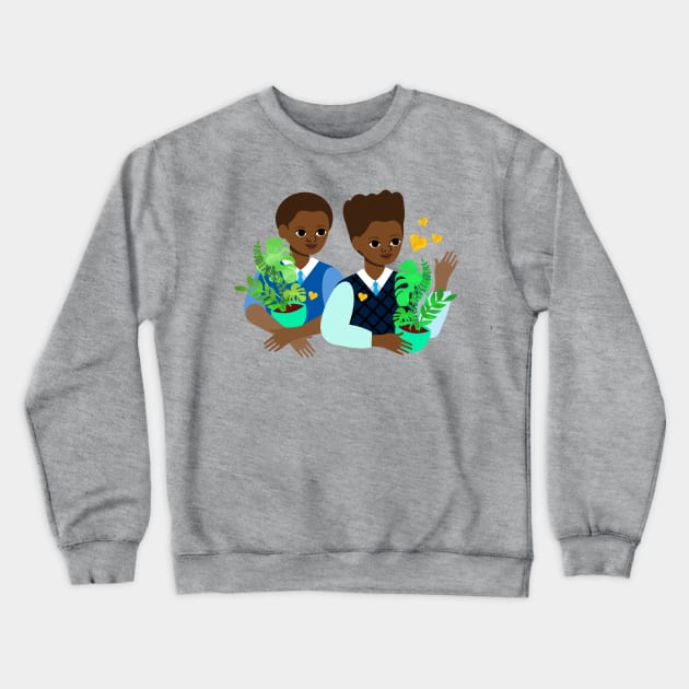 Barry and Gary Crewneck Sweatshirt by tabithabianca